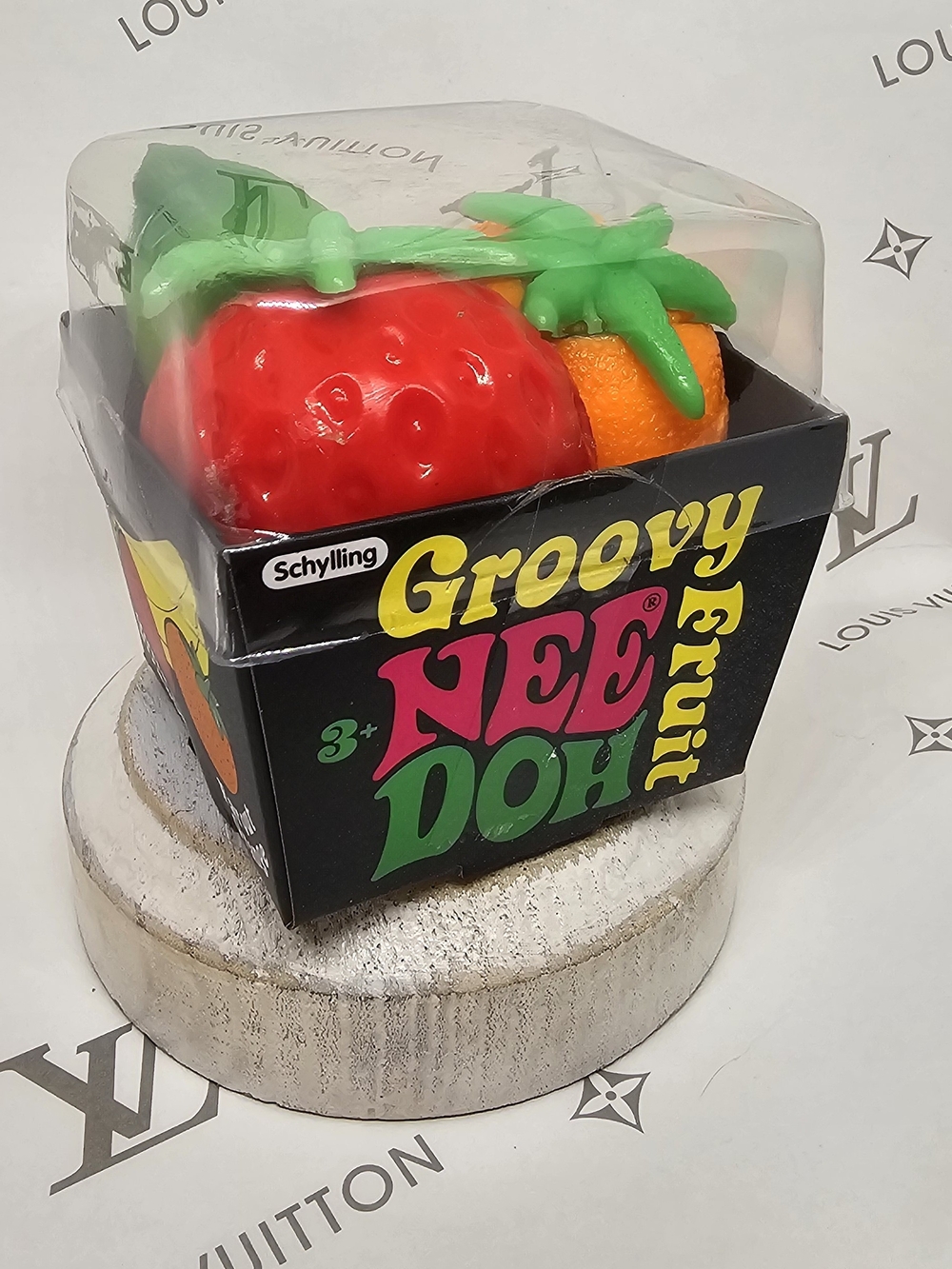 NeeDoh Groovy Fruit Basket Squish Set